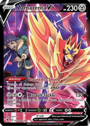 Zamazenta V (TG22/TG30) [Sword & Shield: Astral Radiance]-1