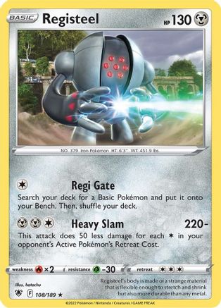 Registeel (108/189) [Sword & Shield: Astral Radiance]-1