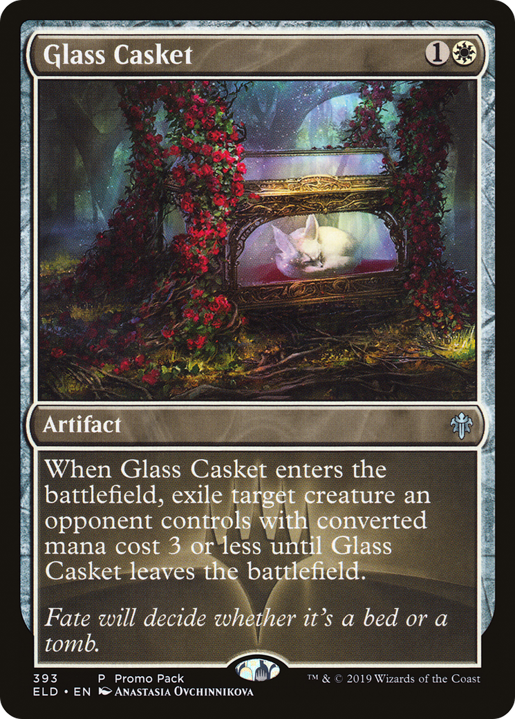 Glass Casket (Promo Pack) [Throne of Eldraine Promos]-1