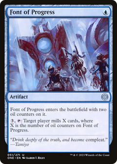 Font of Progress [Phyrexia: All Will Be One]-1