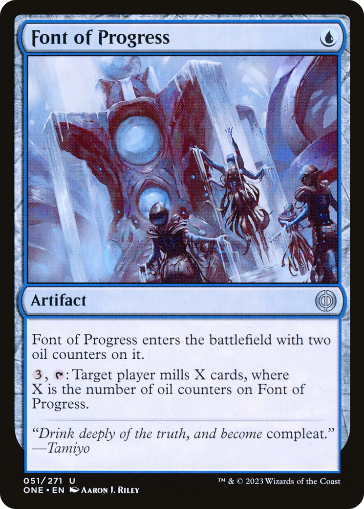 Font of Progress [Phyrexia: All Will Be One]-1