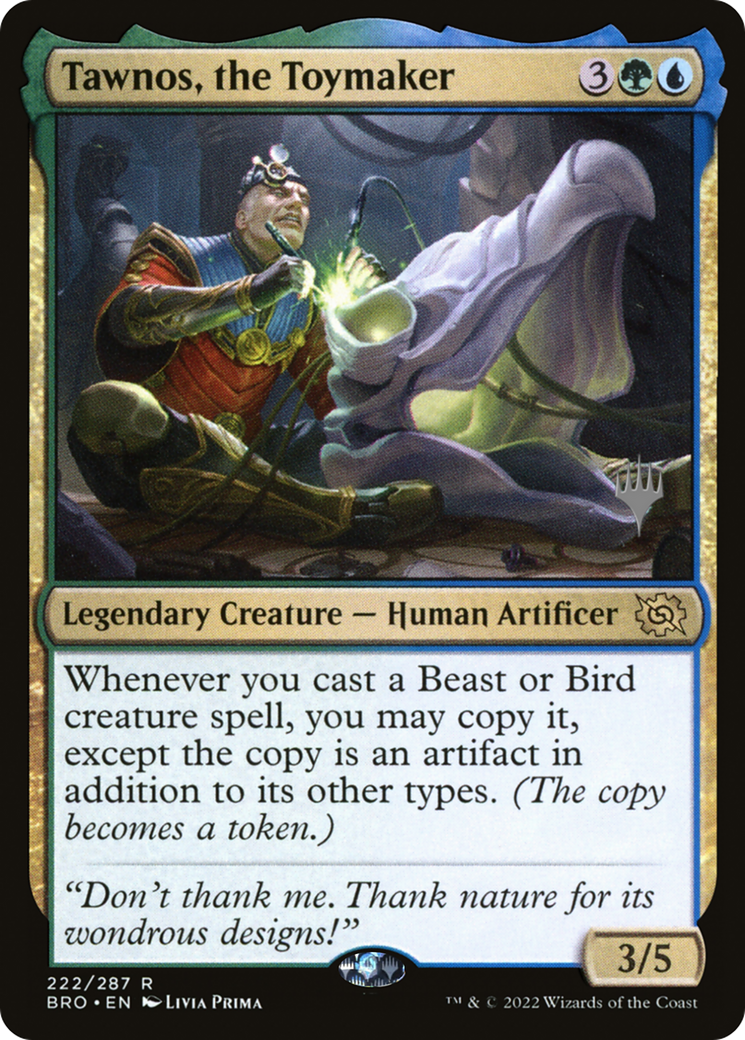 Tawnos, the Toymaker (Promo Pack) [The Brothers' War Promos]-1