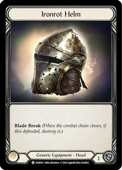 Ironrot Helm [DVR003] (Classic Battles: Rhinar vs Dorinthea)  Rainbow Foil-1