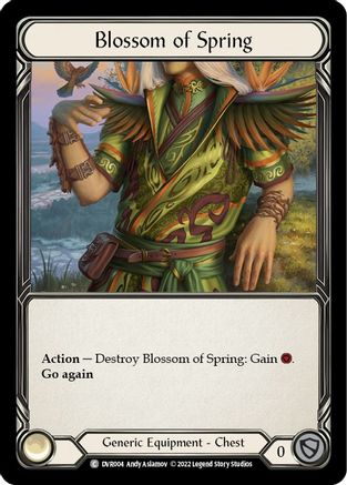 Blossom of Spring [DVR004] (Classic Battles: Rhinar vs Dorinthea)  Rainbow Foil-1