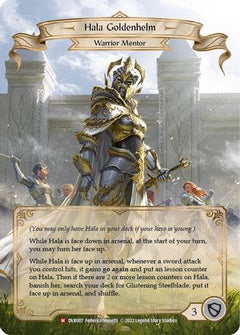 Hala Goldenhelm [DVR007] (Classic Battles: Rhinar vs Dorinthea)-1