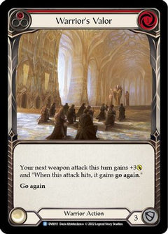 Warriors Valor [DVR011] (Classic Battles: Rhinar vs Dorinthea)-1