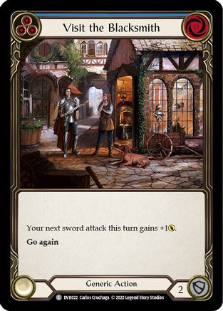 Visit the Blacksmith [DVR022] (Classic Battles: Rhinar vs Dorinthea)-1