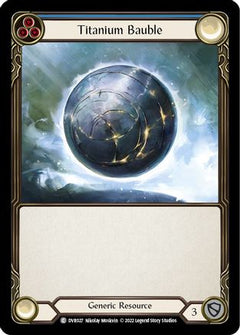 Titanium Bauble [DVR027] (Classic Battles: Rhinar vs Dorinthea)-1