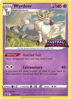 Wyrdeer (SWSH206) [Sword & Shield: Black Star Promos]-1