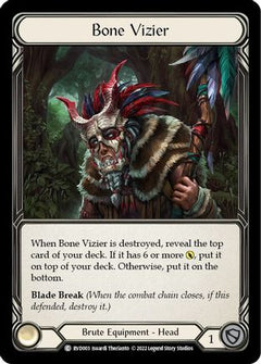 Bone Vizier [RVD003] (Classic Battles: Rhinar vs Dorinthea)  Rainbow Foil-1