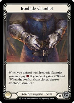 Ironhide Gauntlet [RVD005] (Classic Battles: Rhinar vs Dorinthea)  Rainbow Foil-1