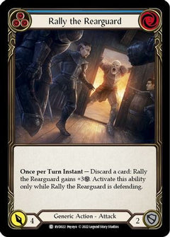 Rally the Rearguard (Blue) [RVD022] (Classic Battles: Rhinar vs Dorinthea)-1