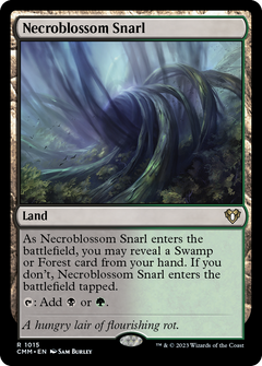 Necroblossom Snarl [Commander Masters]-1