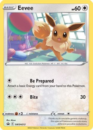 Eevee (SWSH212) [Sword & Shield: Black Star Promos]-1