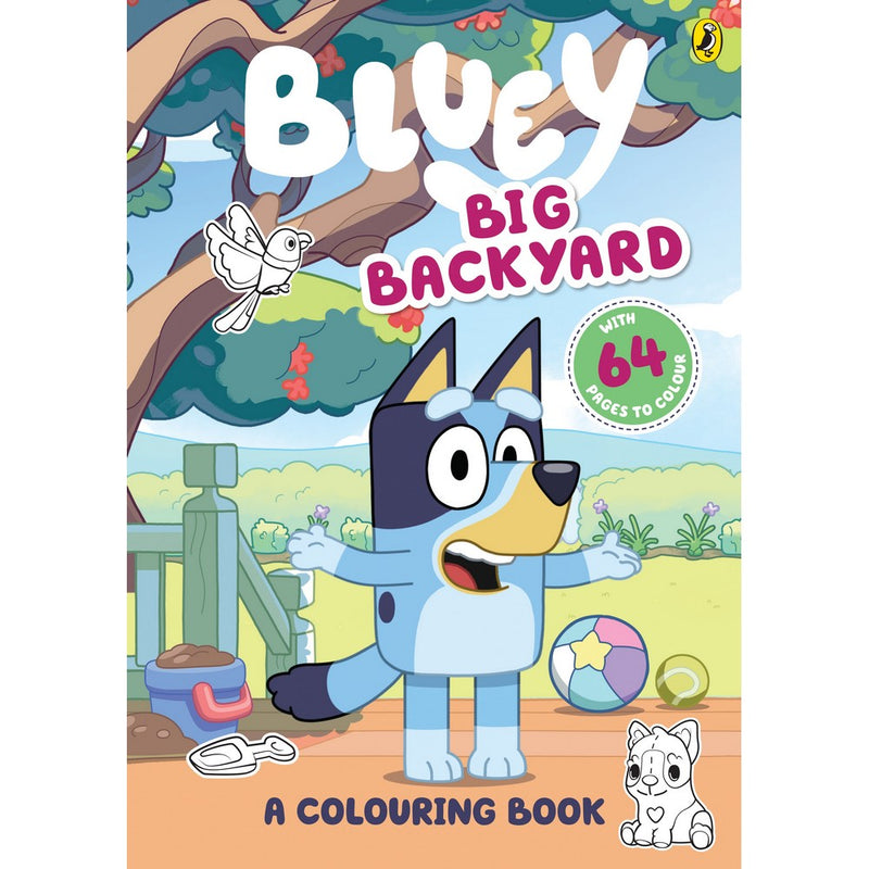 Bluey Big Backyard Colouring