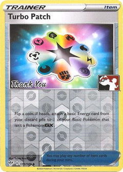 Turbo Patch (172/189) (Pokemon League) [Sword & Shield: Darkness Ablaze]-1