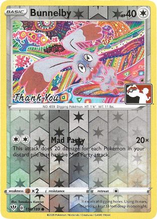Bunnelby (150/189) (Thank You Promo) [Sword & Shield: Darkness Ablaze]-1