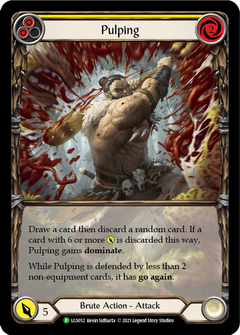 Pulping (Yellow) [LGS052] (Promo)  Rainbow Foil-1