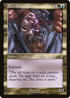 Shardless Agent (Retro Frame) (MH2-423) - Modern Horizons 2 Etched Foil-1