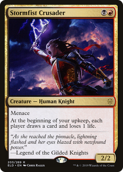 Stormfist Crusader [Throne of Eldraine]-1