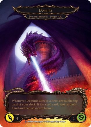 Invoke Dominia // Dominia (Marvel) [UPR008] (Uprising)  Cold Foil-3