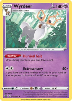 Wyrdeer (069/189) (Theme Deck Exclusive) [Sword & Shield: Astral Radiance]-1