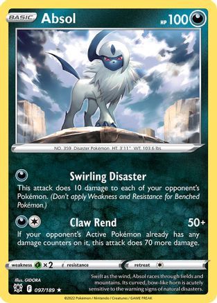Absol (097/189) (Theme Deck Exclusive) [Sword & Shield: Astral Radiance]-1