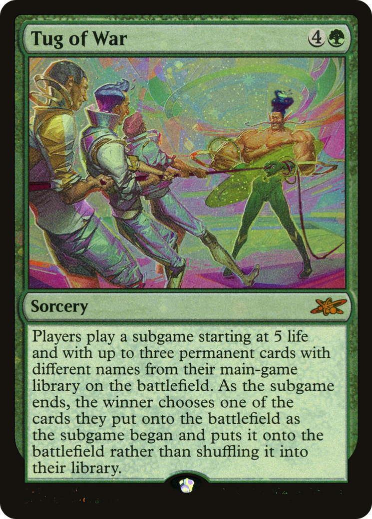 Tug of War (Galaxy Foil) (UNF-445) - Unfinity Foil-1