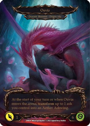 Invoke Ouvia // Ouvia (Marvel) [UPR014] (Uprising)  Cold Foil-3