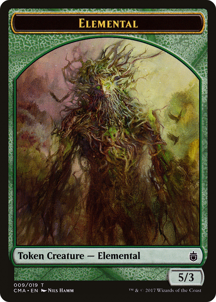 Elemental Token [Commander Anthology Tokens]-1
