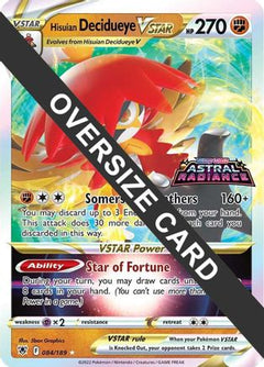 Hisuian Decidueye VSTAR (084/189) (Jumbo Card) [Sword & Shield: Astral Radiance]-1