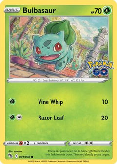 Bulbasaur (001/078) [Pokémon GO]-1