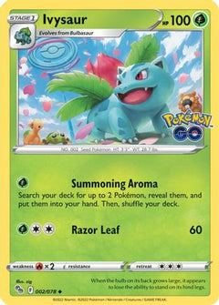 Ivysaur (002/078) [Pokémon GO]-1