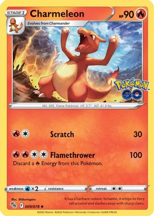 Charmeleon (009/078) [Pokémon GO]-1