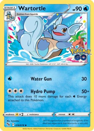 Wartortle (016/078) [Pokémon GO]-1