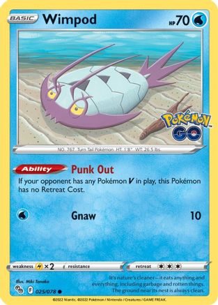 Wimpod (025/078) [Pokémon GO]-1