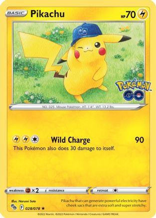 Pikachu (028/078) [Pokémon GO]-1