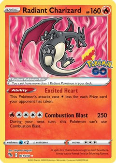 Radiant Charizard (011/078) [Pokémon GO]-1