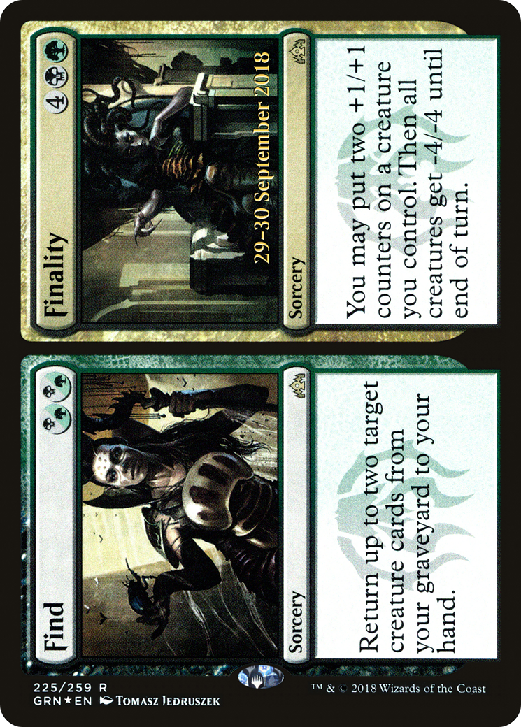Find // Finality [Guilds of Ravnica Prerelease Promos]-1