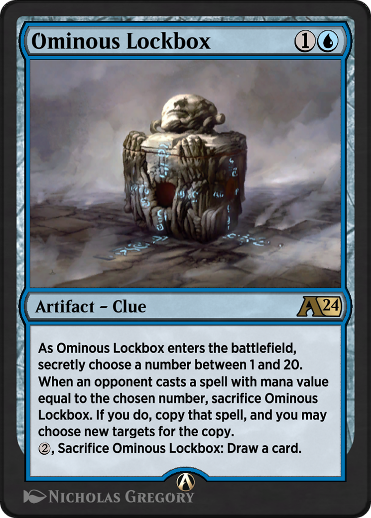 Ominous Lockbox (YMKM-008) - Alchemy: Murders at Karlov Manor-1
