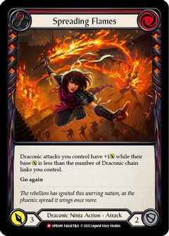 Spreading Flames [UPR049] (Uprising)  Rainbow Foil-1