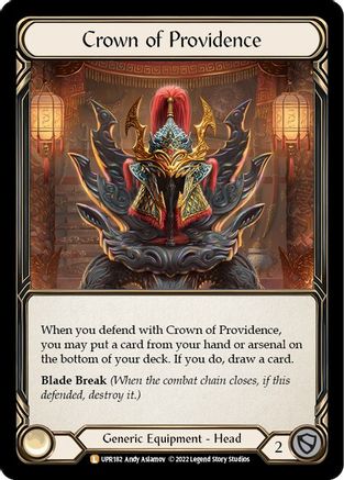 Crown of Providence [UPR182] (Uprising)  Cold Foil-1