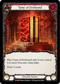 Tome of Firebrand [UPR089] (Uprising)  Rainbow Foil-1