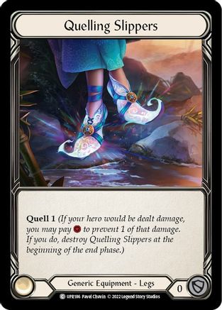 Quelling Slippers [UPR186] (Uprising)  Cold Foil-1