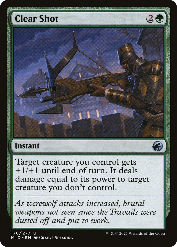 Clear Shot [Innistrad: Midnight Hunt]-1