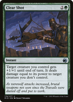 Clear Shot [Innistrad: Midnight Hunt]-1