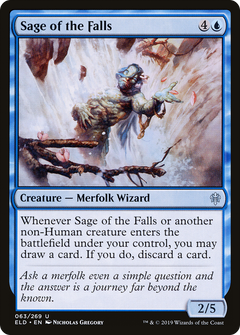 Sage of the Falls [Throne of Eldraine]-1
