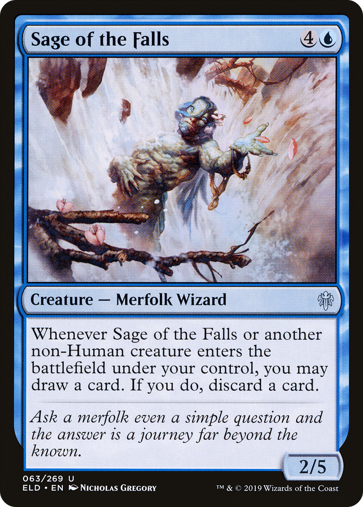Sage of the Falls [Throne of Eldraine]-1