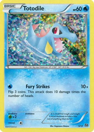 Totodile (5/12) [McDonald's Promos: 2016 Collection]-1