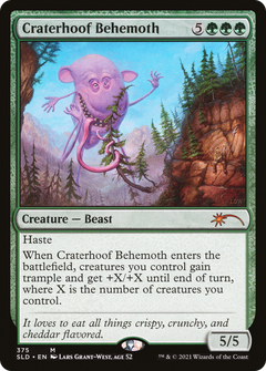 Craterhoof Behemoth (375) [Secret Lair Drop Series]-1